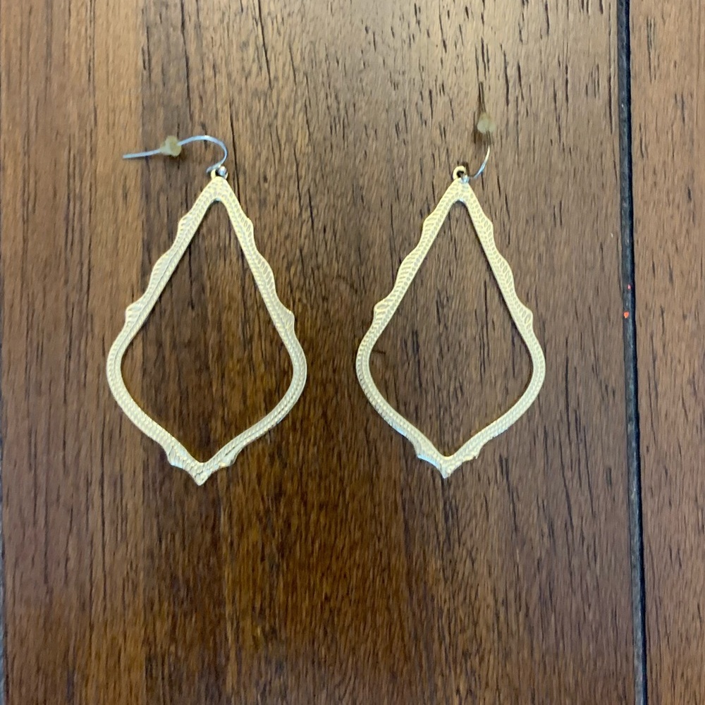 Kendra Scott gold earrings